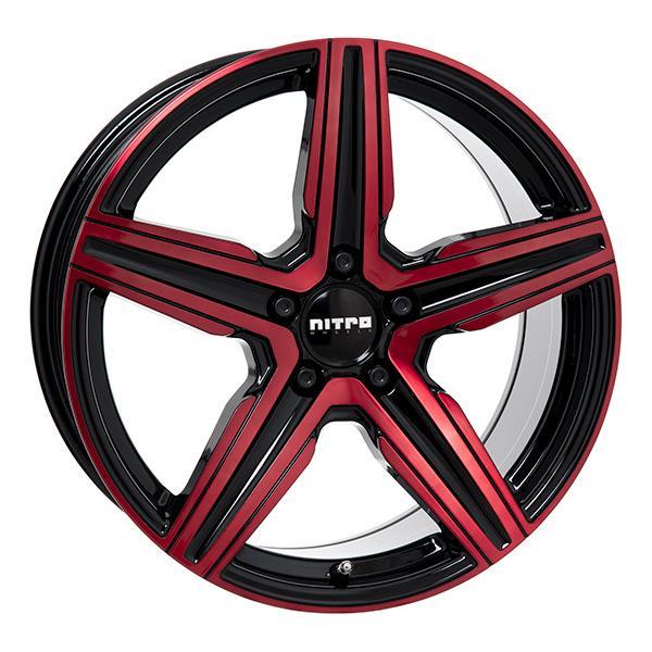 Specialfälgar Nitro Spark G.Blk/Red